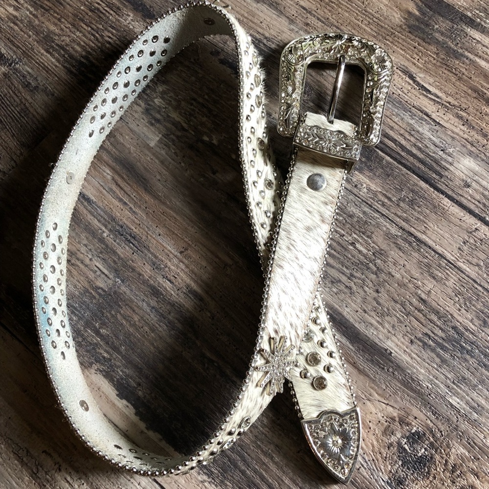 Cowhide belt